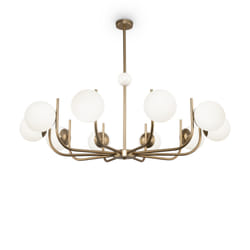 Maytoni MOD109PL-10BS éclairage de plafond Blanc E14
