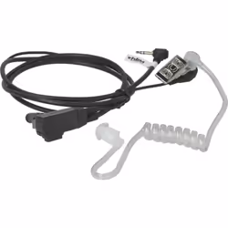 vhbw - the clever way Headset de haute qualité compatible avec votre talkie walkie Le casque dispose d'une touche de réponse  ...