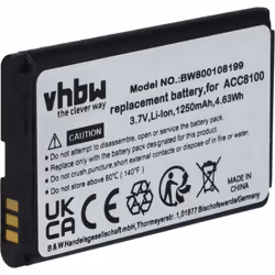 vhbw - the clever way - Batterie de rechange de haute qualité avec une grande autonomie et compatible avec votre dictaphone ( ...