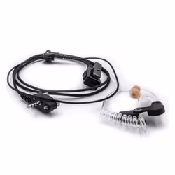 vhbw - the clever way Headset de haute qualité compatible avec votre talkie walkie Le casque dispose d'une touche de réponse  ...