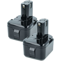 2x Batteries compatible avec Hitachi FWH12DF, fwh 12DF, R9D, r 9D, RB18D, rb 18D, UB12DL outil électrique (2100 mAh, NiMH, 12 v) - Vhbw
