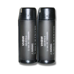 Vhbw - 2x Batterie compatible avec Ryobi RP4900, tek 4, TEK4, RP4530, RP4550 outil électrique (1500 mAh, Li-ion, 4 v)