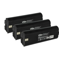 Vhbw - 3x Batteries remplacement pour Einhell 91011 pour outil électrique (2100 mAh, NiMH, 7,2 v)