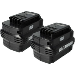 Vhbw - 2x Batteries remplacement pour Dewalt DE0240, DE0240-XJ, DE0241, DE0243, DE0243-XJ, DW0240, DW0242 pour outil électrique (3000 mAh, NiMH, 24 v)