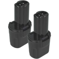 Vhbw - 2x Batterie compatible avec Dewalt DC600 Screwdriver outil électrique (2100 mAh, NiMH, 3,6 v)