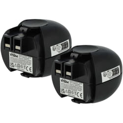 Vhbw - Lot 2 batteries Ni-MH 2100mAh (4.8V) pour outils Metabo Powergrip 2, Powergrip ii, Powergrip2. Remplace: Metabo 6.27270, 6.27271, 6.27273