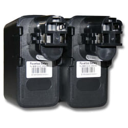 Vhbw - 2x Batteries compatible avec Bosch gsr 12VSH-2, psb 12VSP-2, psr 120, psr 12VES outil électrique (3000mAh NiMH 12 v)