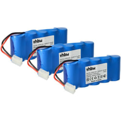 Vhbw - 3x Ni-MH Batterie 2000mAh (6V) pour outils Bosch Roll-Lift K10, Roll-Lift K12, Bosch Rollfix D870E comme Bosch 9 500 005, 9000163, FD252/10.