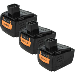 Vhbw - 3x Batterie compatible avec Hilti siw 144-A cpc Impact Wrench outil électrique (4000 mAh, Li-ion, 14,4 v)