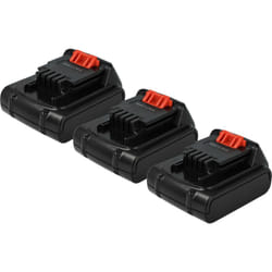 Vhbw - 3x Batterie compatible avec Black & Decker SSL20SB-2, SSL20SB outil électrique (1500 mAh, Li-ion, 14,4 v)