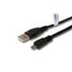 vhbw Câble USB (Standard USB Type A) 150cm compatible avec Panasonic Lumix DMC-SZ1 DMC-SZ3 DMC-SZ5 DMC-SZ7 DMC-SZ9 DMC-TS3
