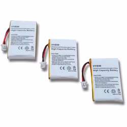 vhbw - the clever way - Batterie de rechange de haute qualité avec une grande autonomie et compatible avec votre casque audi  ...