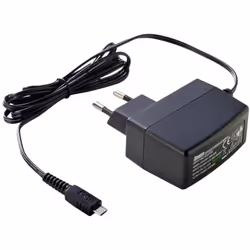 Informations techniques Connecteur (bloc d'alimentation) : femelle DC 5.5/2.1 Courant de sortie (max.) : 1.0 A Dimensions pro ...