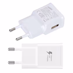 Adaptateur Chargeur - Samsung - EP-TA50EWE - 1.55A - 5V - Blanc