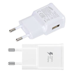 Adaptateur Chargeur - Samsung - EP-TA50EWE - 1.55A - 5V - Blanc