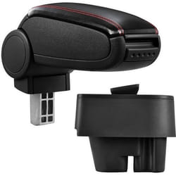 pro.tec accoudoir central spécifique pour Peugeot 207 207 SW 207 CC à partir de lannée modèle 2006 - accoudoir avec