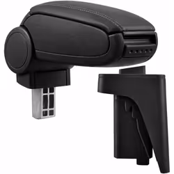 Accoudoir central console Compatible avec : A3 S3 8P - année de fabrication 2004-2010 matériel : cuir synthétique couleur : n ...