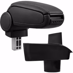 Accoudoir central console pour : Ford Fiesta ’09 (à partir d'octobre 2008, MK7) matériel : cuir synthétique couleur : noir av ...