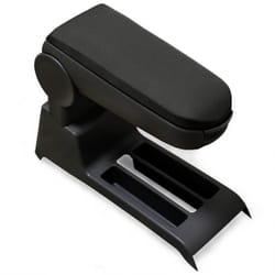 [pro.tec] Accoudoir central pour Polo 9N / 9N2 / 9N3 - avec compartiment - rembourré - textile - noir - type 1