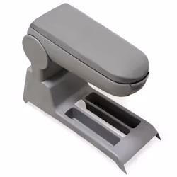 Accoudoir central console pour : Polo 9N / 9N2 / 9N4 matériel : Avec revêtement textile (tissu plat) couleur : gris - Support ...