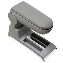 Pro.tec - Accoudoir central pour Polo 9N / 9N2 / 9N4 - avec compartiment - rembourré - textile - gris