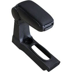 Pro.tec Accoudoir central pour Ford Fiesta / Mazda 121 - avec compartiment - rembourré - textile - noir
