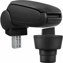 Pro.tec - Accoudoir central pour bmw Mini (Génération 1) - avec compartiment - rembourré - textile - noir
