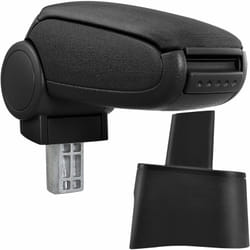 Pro.tec Accoudoir central pour Seat Ibiza Type 6L - avec compartiment - rembourré - textile - noir