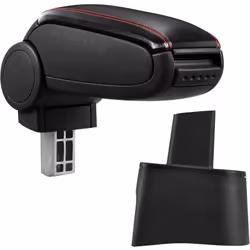 Accoudoir central console pour : Seat Ibiza Type 6L année de fabrication 2002-2008 (3- oder 5-portes) matériel : cuir synthét ...