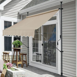 Store Banne Manuel Auvent Téléscopique 300 x 120 x 220-309 cm Sable [ Pro.tec