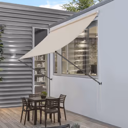 Pare-soleil pour fixer au mur Ce pare-soleil de la marque [ pro. tec]® est parfait pour porter ombrage à votre terrasse ou ba ...