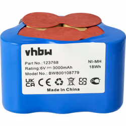 vhbw - the clever way - Batterie de rechange de haute qualité et compatible avec une grande autonomie pour le régulateur de c ...