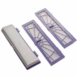 vhbw - the clever way Set de filtre HEPA pour votre aspirateur, robot aspirateur, nettoyeur vapeur - Conservez la capacité d' ...