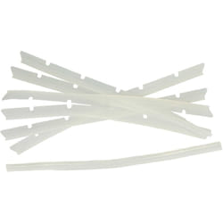 Vhbw - 6x Languettes en caoutchouc compatible avec Neato Botvac 70E, 75 aspirateur-robot - Lot de lamelles de rechange incl. racleur, transparent