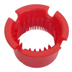 Vhbw - Outil de nettoyage rond compatible avec iRobot Roomba 510, 520, serie 400, série 500 aspirateur robot - Peigne rond, rouge, plastique