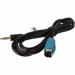 vhbw - the clever way Câble adaptateur AUX Line-In pour connecter votre lecteur MP3 ou smartphone à votre système audio d'aut ...