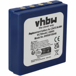 vhbw - the clever way - Batterie de rechange de haute qualité avec une grande autonomie et compatible avec votre radio talkie ...