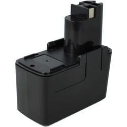 vhbw Batterie compatible avec Bosch PSR 9.6VES, PSR 9.6 VE, PSR 9.6VES-2 outil électrique (2000 mAh, NiMH, 9,6 V)
