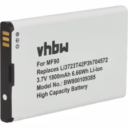 vhbw - the clever way - Batterie de rechange de haute qualité avec une grande autonomie et compatible avec votre routeur ou m ...