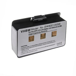 Vhbw - Batterie compatible avec Garmin GPSMap 276, 276c, 296, 378, 376, 376C, 278 appareil gps de navigation (3000mAh, 7,4V, Li-ion)