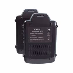 vhbw - the clever way - Batterie de rechange de haute qualité et compatible avec une grande autonomie pour votre outil électr ...