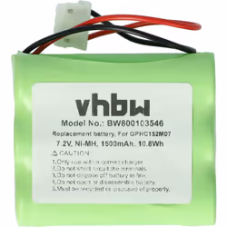 vhbw - the clever way - Batterie de rechange de haute qualité et compatible avec une grande autonomie et compatible avec votr ...