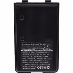 vhbw - the clever way - Batterie de rechange de haute qualité avec une grande autonomie et compatible avec votre radio talkie ...