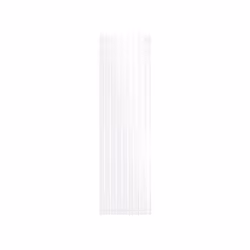 Radiateur vertical - ECD GERMANY - Stella Design - 480 x 1600 mm - Blanc - Eau chaude