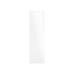 Radiateur vertical - ECD GERMANY - Stella Design - 480 x 1600 mm - Blanc - Eau chaude