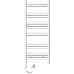 Radiateur Sèche Serviette Radiateur Design Electrique 600 x 1500 mm Blanc Tige Coudée 900W - Ecd Germany