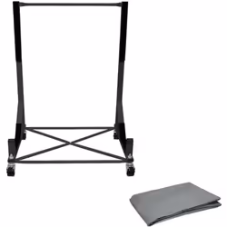 Livraison: 1 x Support rigide noir avec 4 roues 1 x Couvercle pour hard top Caractéristiques: Le support à toit rigide se car ...