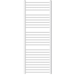 Radiateur Sèche-Serviettes - 600 x 1600 mm - Blanc - Connexion Latéral 650 mm - Forme Droit - avec Kit Montage Mural - Radiateur Sèche Serviette pour