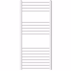 Radiateur Design Sahara - 600 x 1200 mm - Blanc - avec Raccord Latéral 500 mm - Sèche-Serviettes Rénovation pour Salle de Bain - Ecd Germany
