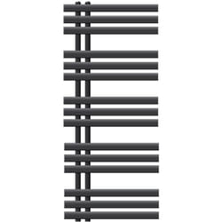 Ecd Germany - Iron em Design Sèche-Serviettes - 500 x 1200 mm - Anthracite - á Panneaux -Chauffage Moderne - Sèche-Serviettes Chauffant Salle de Bain